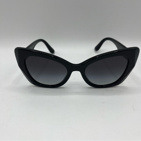 Dolce & Gabbana Women’s Cat Eye Sunglasses DG4405 Black - Picture 3 of 9